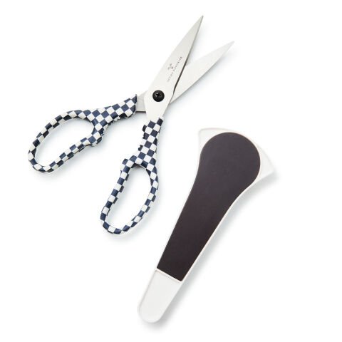 Black & White Check Kitchen Shears