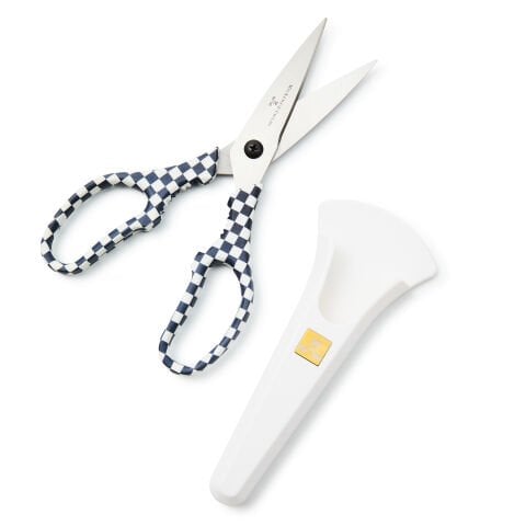 Black & White Check Kitchen Shears