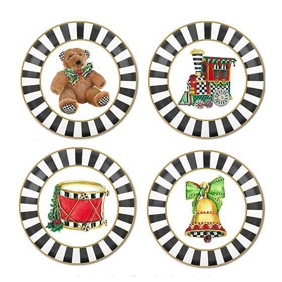 Toyland Plates - Set of 4