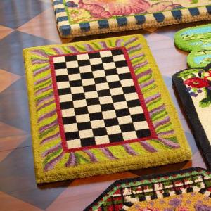 Courtly Check Entrance Mat