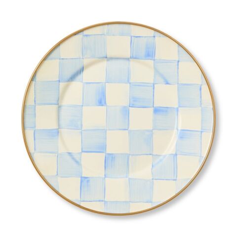 Sky Check Salad/Dessert Plate