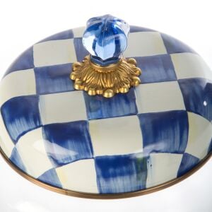 Royal Check Storage Canister - Biggest