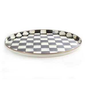 Courtly Check Round Tray