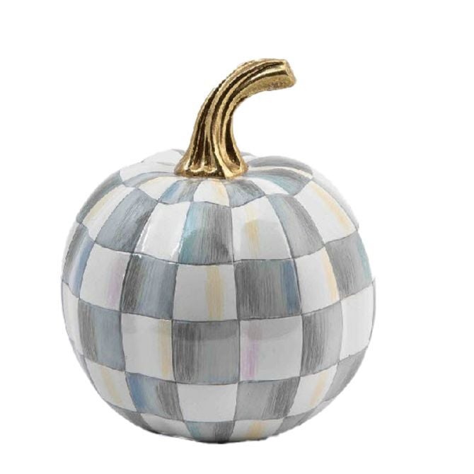 Sterling Check Pumpkin - Mini