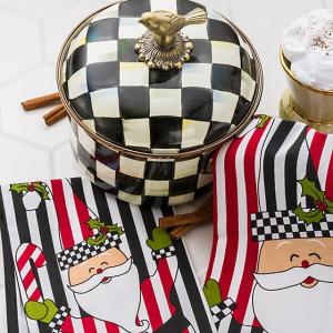 Courtly Check Enamel 2.5 Qt. Saucepan