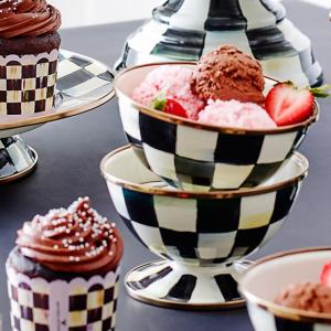 Courtly Check Ice Cream Dish