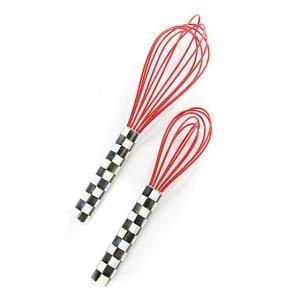 Courtly Check Small Whisk - Red