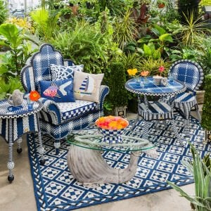 Boathouse Outdoor Wing Chair