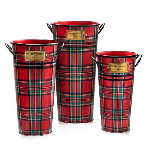 Tartastic Flower Buckets - Set of 3