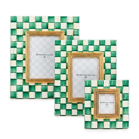 Emerald Check 4'' x 6'' Frame