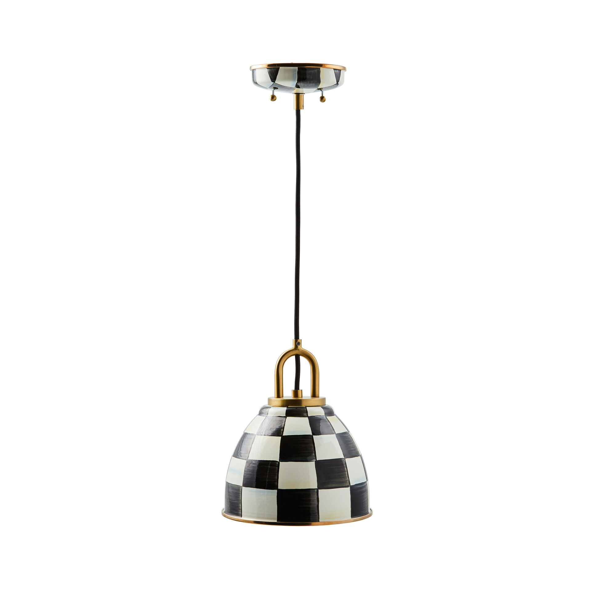 Courtly Check 20 cm Dome Pendant Lamp