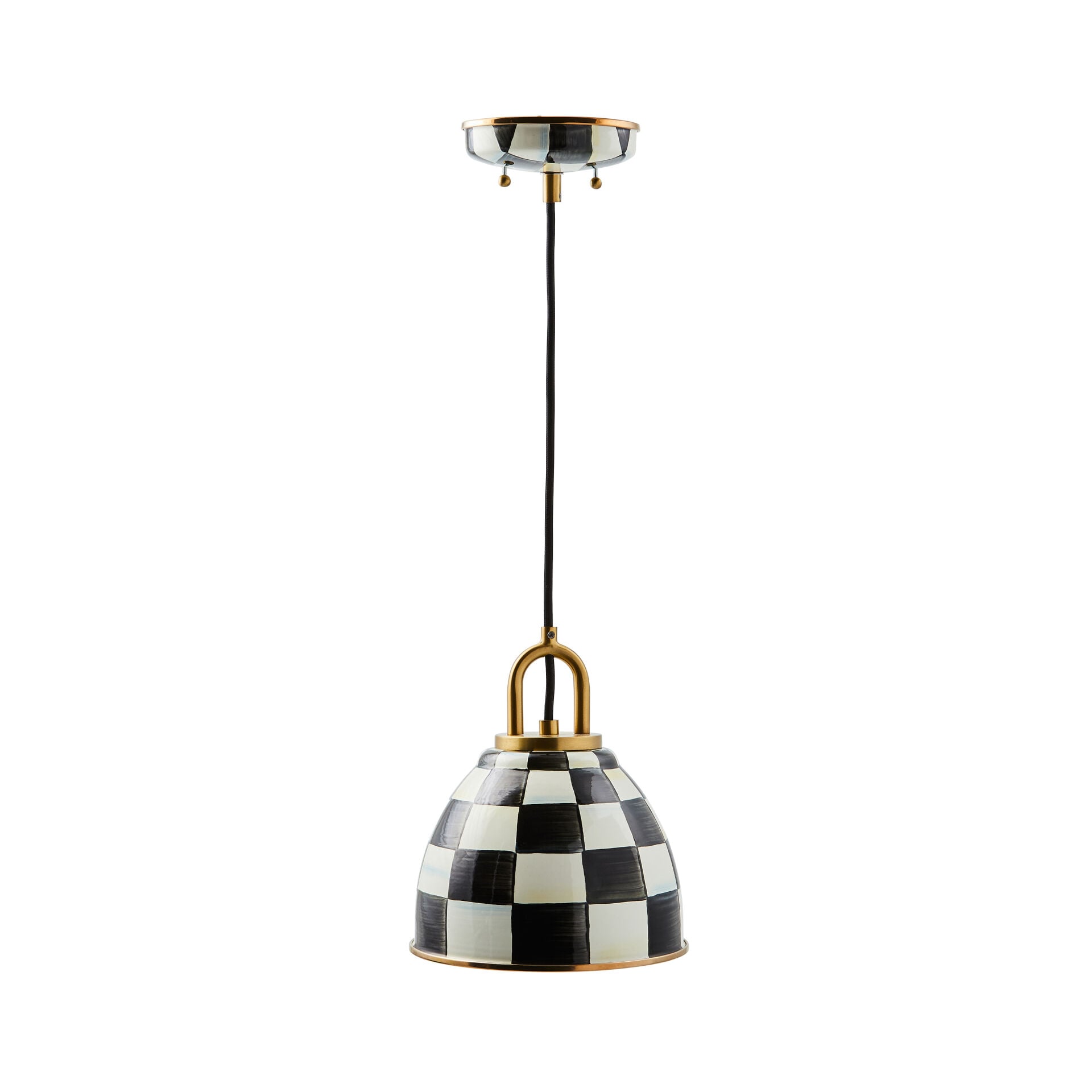 Courtly Check 20 cm Dome Pendant Lamp
