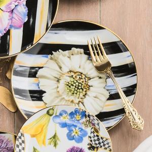 Thistle & Bee Salad Plate - The Bride