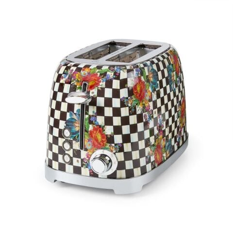 Courtly Flower Market 2-Slice Toaster