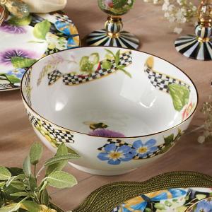 Thistle & Bee Serving Bowl