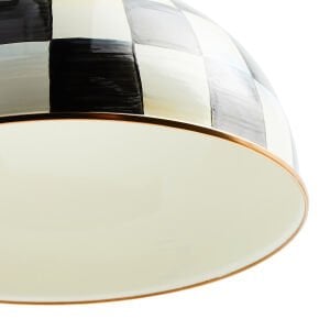 Courtly Check 12'' Dome Pendant Lamp