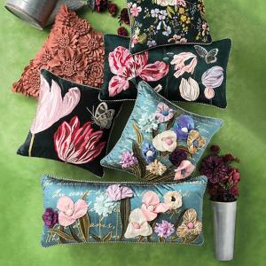 Bronte's Poetry Square Pillow