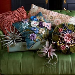 Bronte's Poetry Square Pillow
