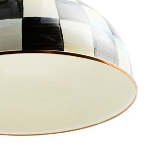 Courtly Check 18'' Dome Pendant Lamp