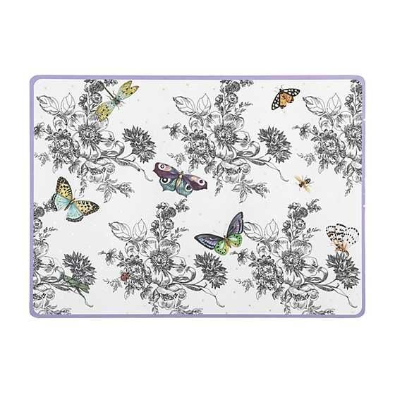Butterfly Toile Cork Back Placemats, Set of 4