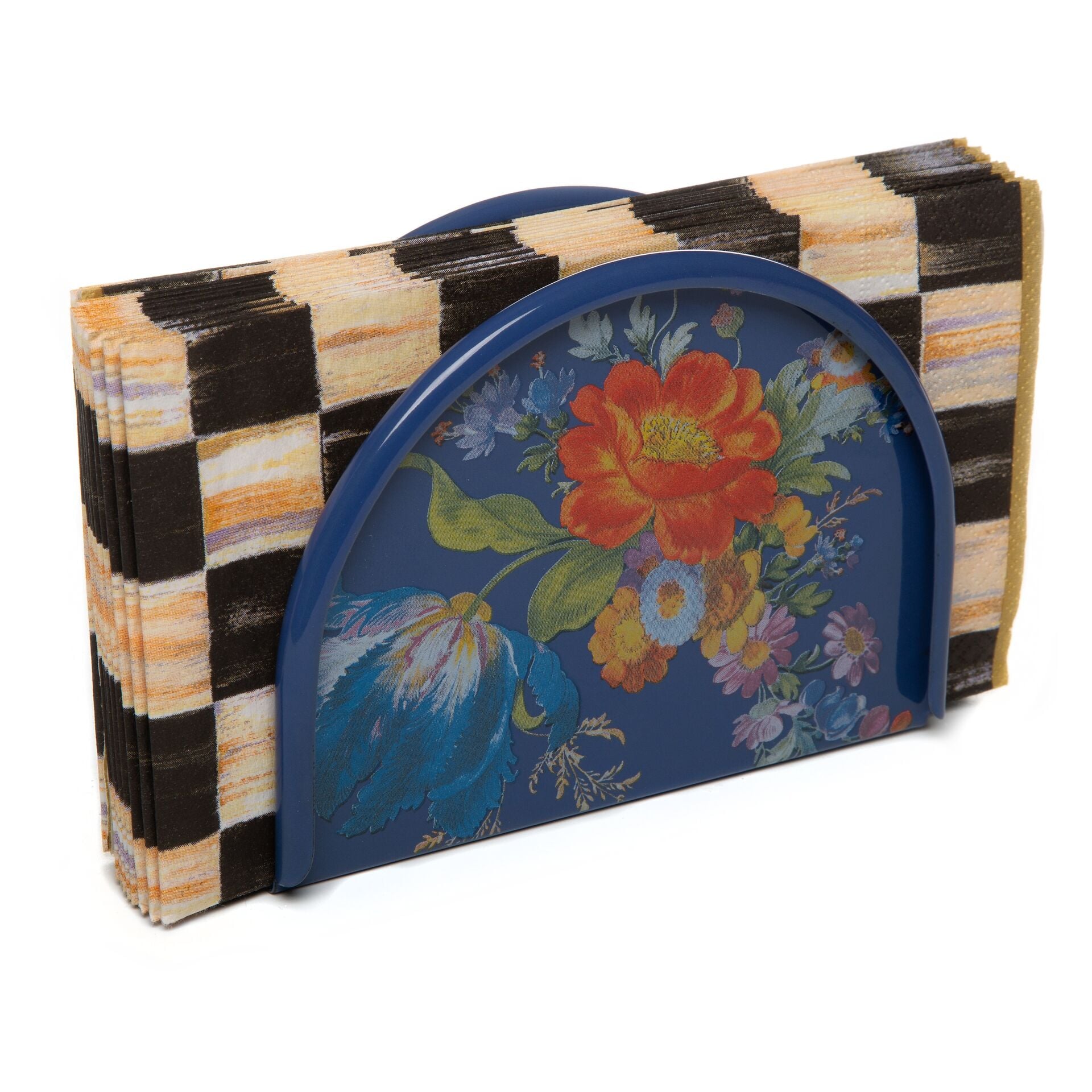 Flower Market Napkin Holder - Lapis