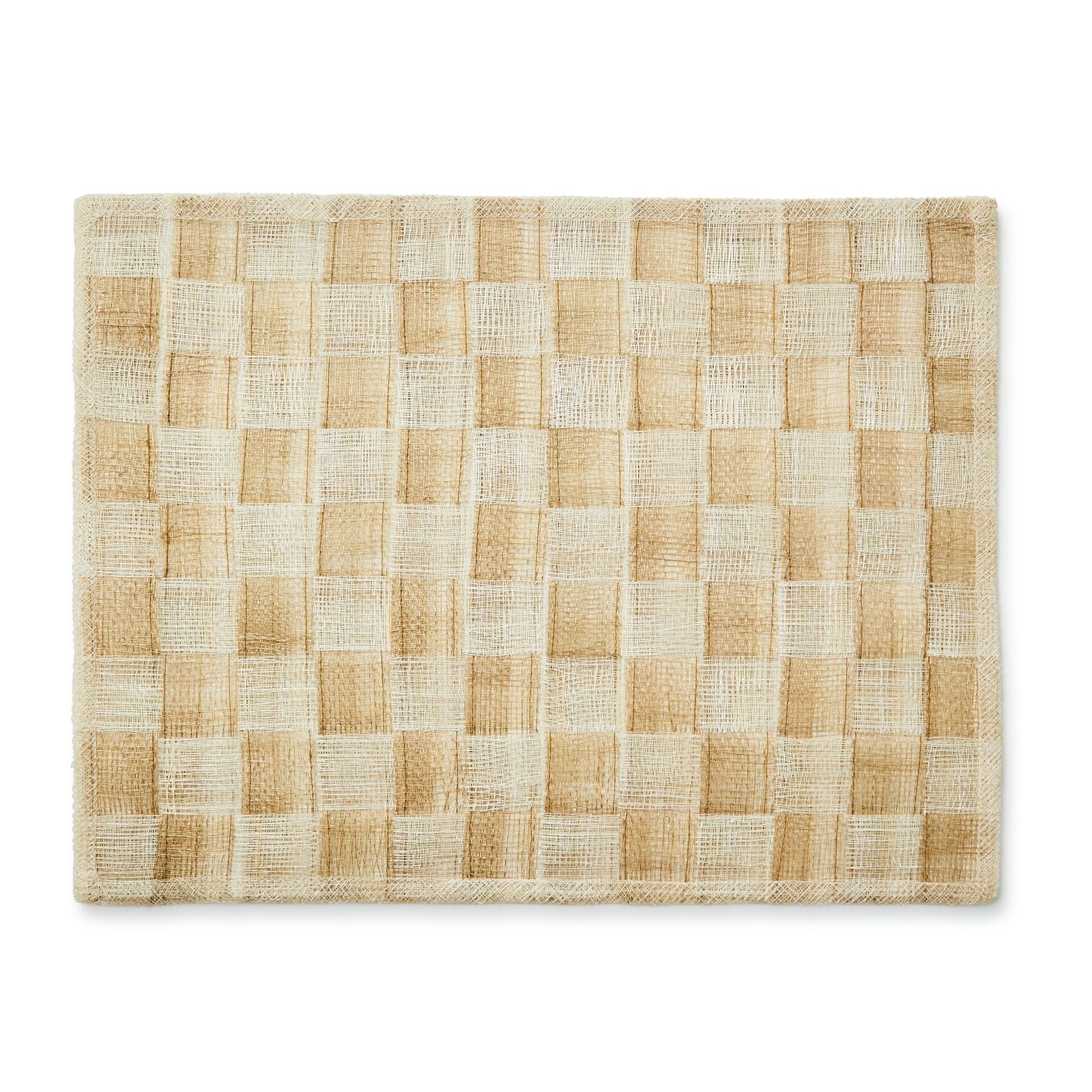 Flax Sinamay Placemats Set of 4