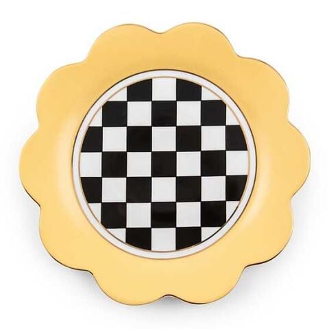 Buttercream Petal Dinner Plate