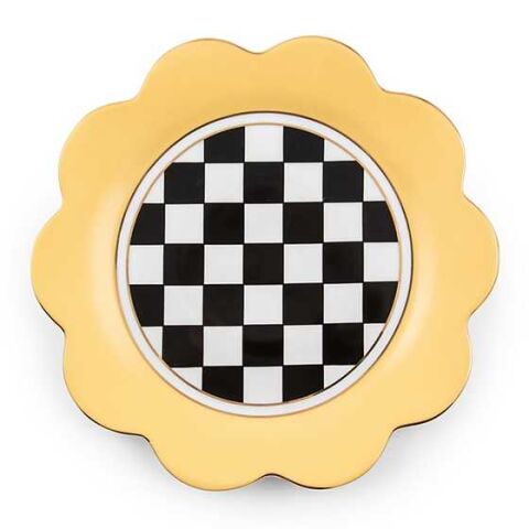 Buttercream Petal Dinner Plate