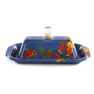 Flower Market Butter Box - Lapis