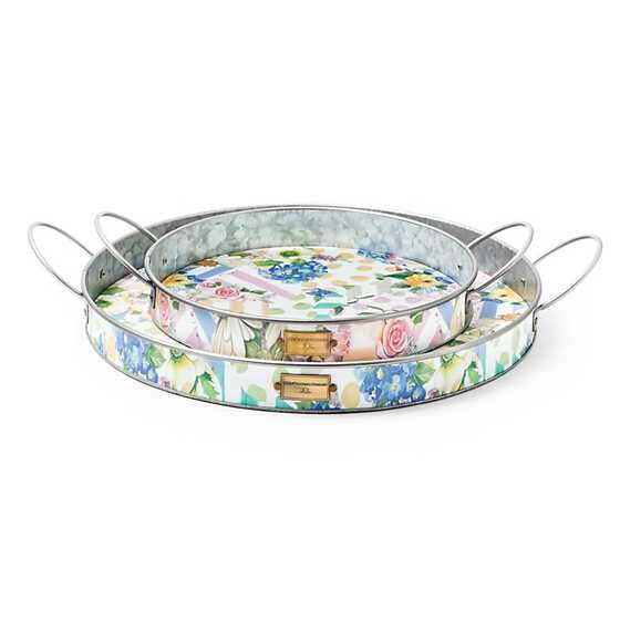 Wildflowers Serving Trays Set of 2