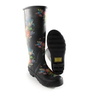 Flower Market Rain Boots - Tall - Size 5