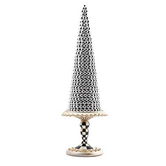 Glam Up Platinum Beaded Tree - Large