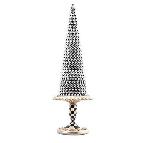 Glam Up Platinum Beaded Tree - Large