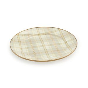 Tartan Latte Charger/Plate