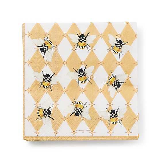 Queen Bee Cocktail Paper Napkins