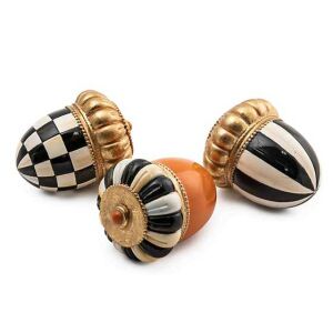 Fall On The Farm Acorns - Set of 3