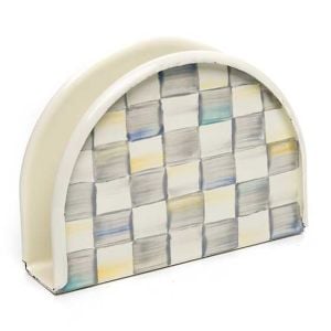 Sterling Check Napkin Holder