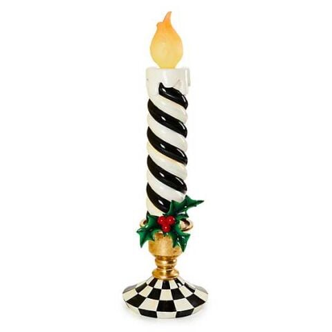 Courtly Illuminated Medium Trophy Candle
