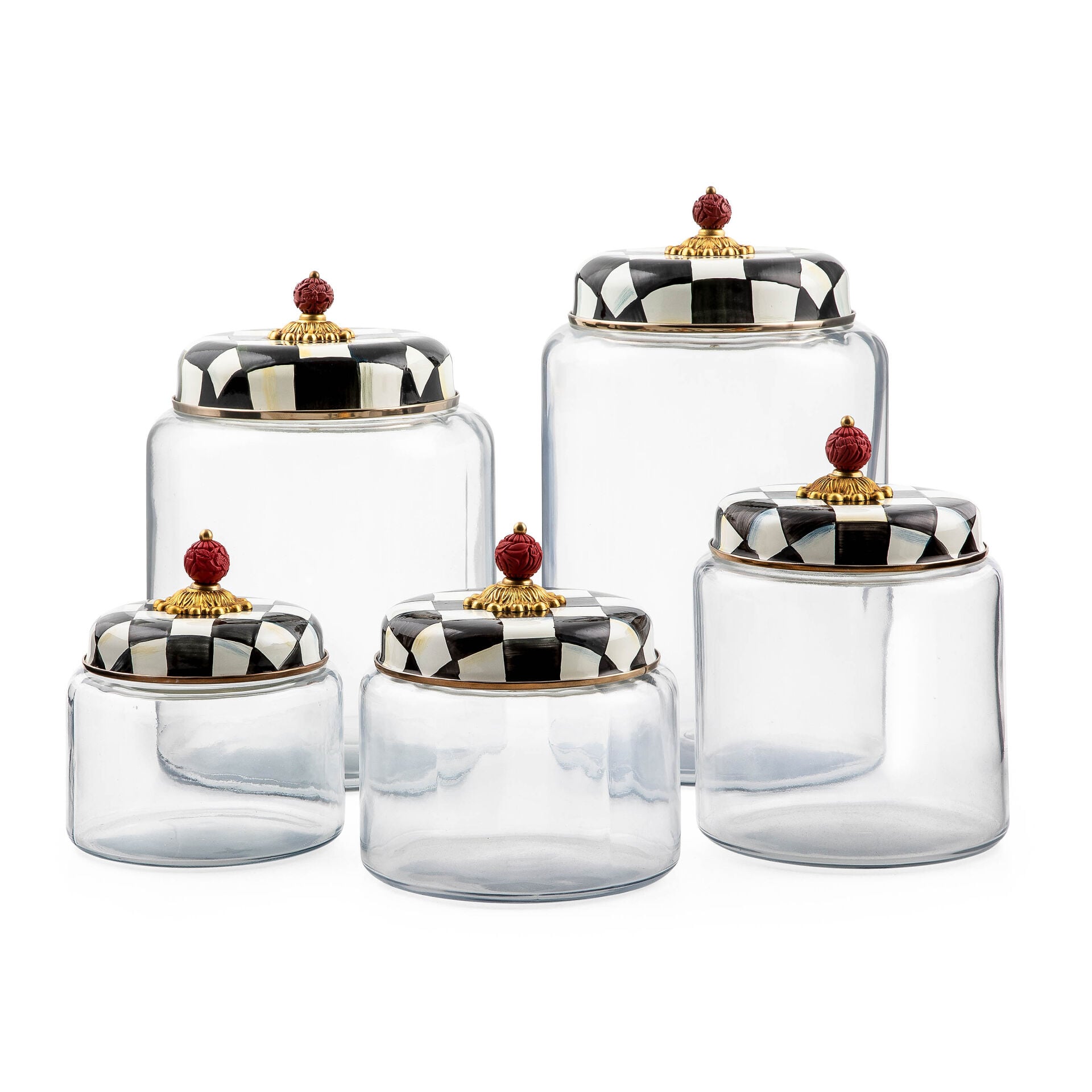 Courtly Check Kitchen Canister - Medium