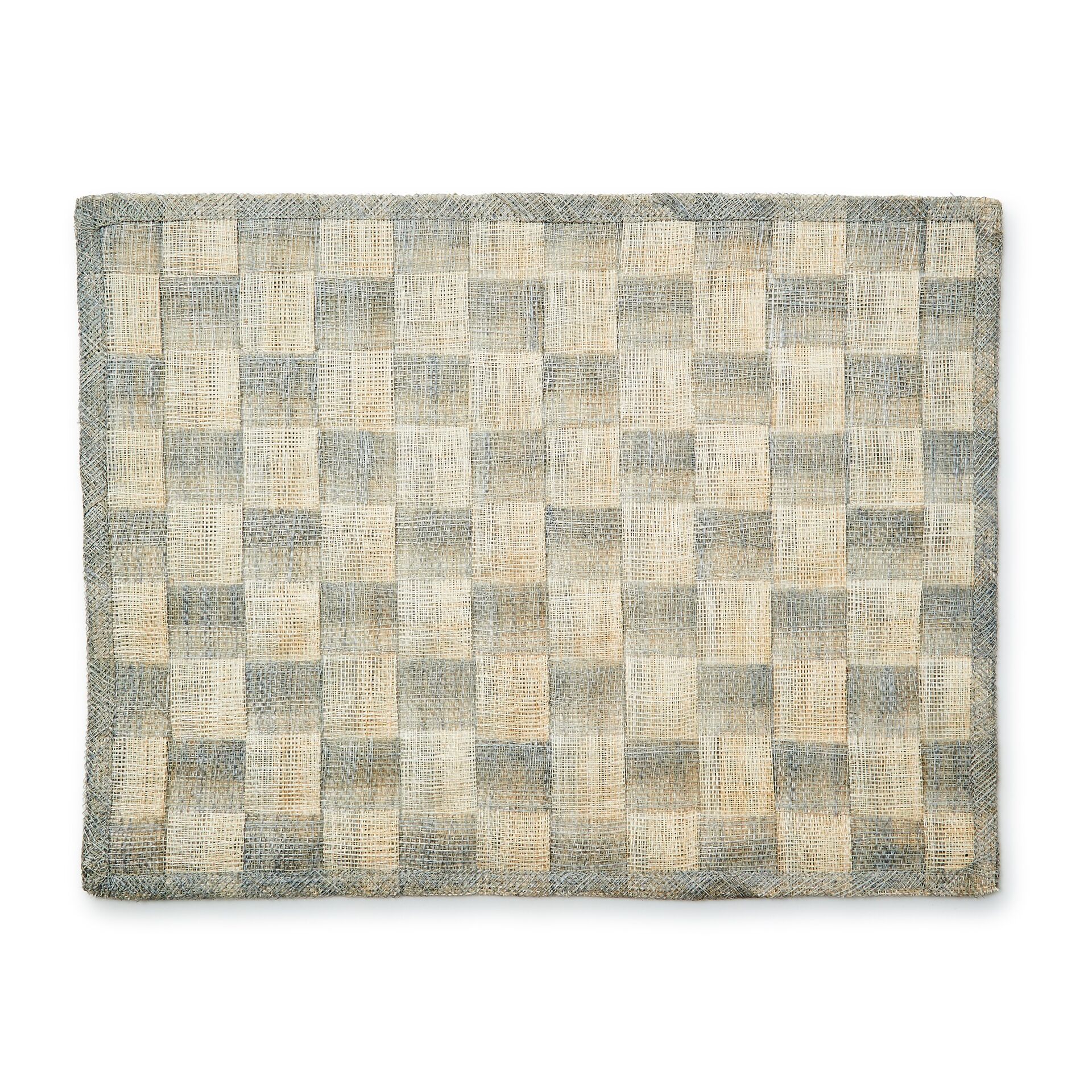 Grey Sinamay Placemats, Set of 4