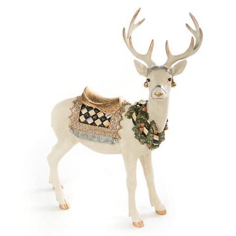 Winter White Stag - Standing