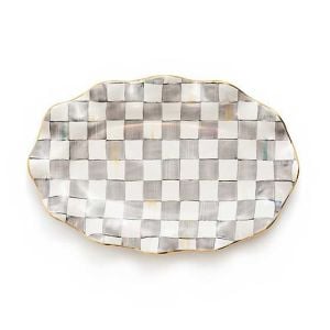 Sterling Check Serving Platter