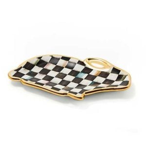 Courtly Check Bunny Plate