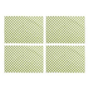 Green Check Placemat, Set of 4