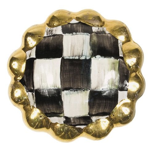Courtly Check Round Knob