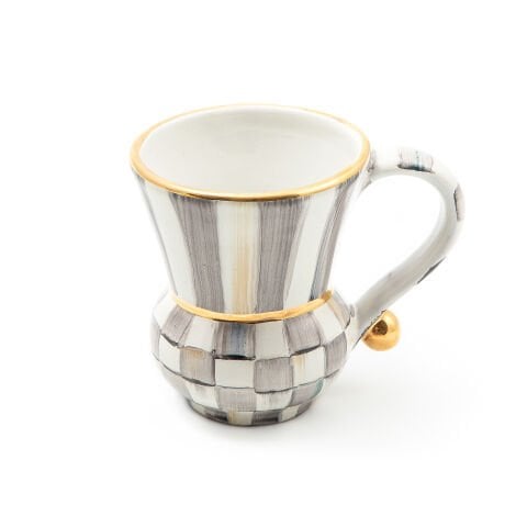 Sterling Check Ceramic Mug