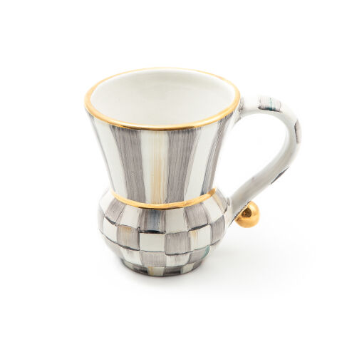 Sterling Check Ceramic Mug