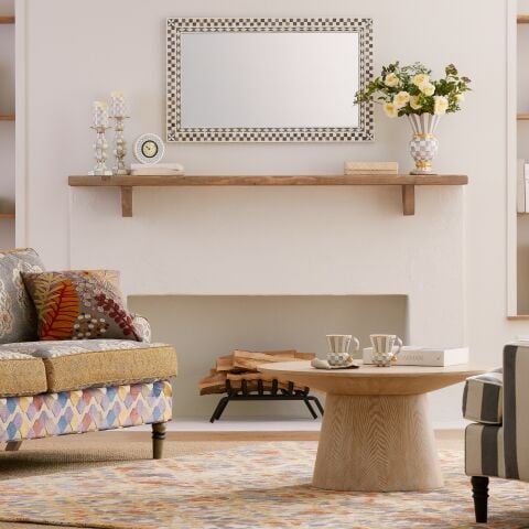 Sterling Check Ceramic Mug