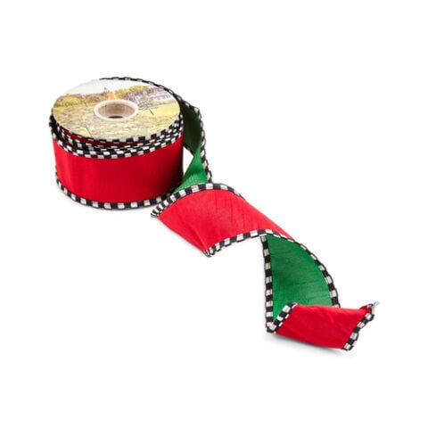 Confetti Red and Green 2.5'' Ribbon