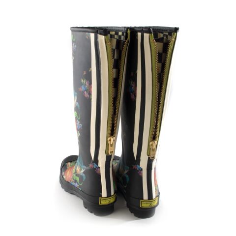 Flower Market Rain Boots - Tall - Size 7